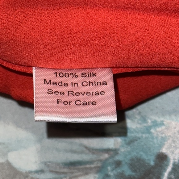 Parker Red Silk Snap Front Mini Dress  XS EUC - Picture 12 of 16